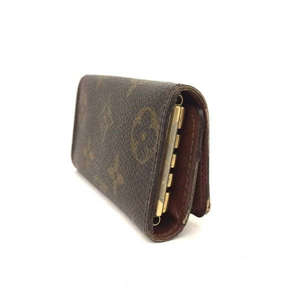 964116O Louis Vuitton Key Case Multicles 4 Ring Brown Monogram - Picture 3 of 9